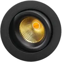 SG ARMATUREN A/S Downlight Junistar LED 7W DimToWarm, sort/guld