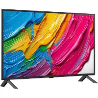LG QNED AI 43QNED80A6A, 109,2 cm (43), 3840 x 2160 piksler, QNED, Smart TV, Wi-Fi, Sort