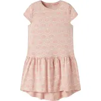 Name it Kjole - NkfVigga - Cameo Rose/Skjell - - 12 år (152) - Kjole