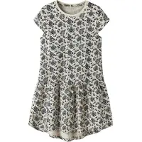 Name It Kids Kjole - NkfVigga - Summer Sand/Paisley Blomster - - 6 år (116) - Kjole