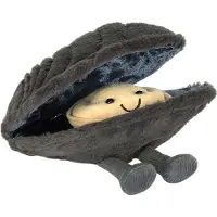 Jellycat Kosedyr - 10x17 cm - Amuseables Michelle Blåskjell - - OneSize - Kosedyr