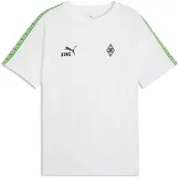 Puma Borussia Mönchengladbach FtblKING Tee Men, Clothing, White/Green, XXL