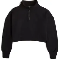 G-Star Cropped Loose Halv Glidelås Genser