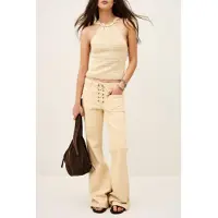 Ba&sh for woman. 1E26CEDR Top Cedric beige (38), Cotton, Sleeveless / Straps