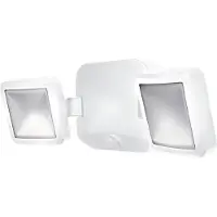 Osram LED-utvendig veggspot DOUBLE, 2 lyskilder, hvit, batteri