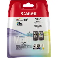 Canon PG-510 CL 511 Blekkpatron Multipack BK + CMY