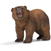 Schleich Wild Life - H: 7 cm - Grizzlybjørn 14685 - - OneSize - Lekedyr
