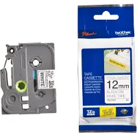 Brother Tape 12 mm black/white tze-s231 strong adhesive