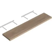 Velano Vegghylle FS 118/24, eik, 118x23,5x3,8 cm