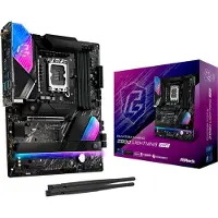 Asrock Phantom Gaming Z890 LIGHTNING WIFI - Hovedkort - ATX - LGA1851-sokkel - Z890 Chipset - USB4, USB-C 3.2 Gen 2x2, USB 3.2 Gen 2, USB 3.2 Gen 1 - Wi-Fi 7, 2.5 Gigabit LAN, Bluetooth - innbygd gra