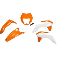 Ufo Ktm Exc/exc-f 2014-2016 With Headlight Ktkit524-999x Plastsett