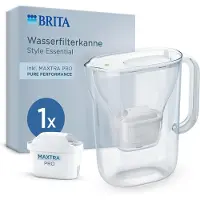 Brita Style Essential Filterkanne Med 1 Maxtra Pro Pure Performance-filter