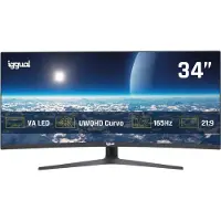 Iggual Igg319543 34´´ Uwqhd Va Led 165hz Buet Spillskjerm