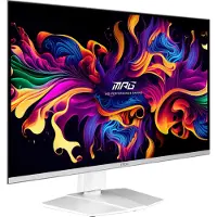 MSI MPG 321URXWDE QD-OLED, spillskjerm - (80 cm (31,5 tommer) UltraHD/4K, QD-OLED, Adaptive-Sync, USB-C, 240Hz panel) hvit [Energiklasse G] (9S6-3D...