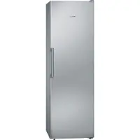 Siemens iQ300 GS36NVIEP - Fryser - stående - bredde: 60 cm - dybde: 65 cm - høyde: 186 cm - 242 liter - Klasse E - inox-lettrens