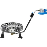 Campingaz campingkomfyr Camp & Trek Connect (sølv, 2 kW, kokeplate R15 cm)
