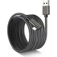 INF Link-kabel - VR-kabel kompatibel med Oculus Quest 2 DarkGrey 5 m