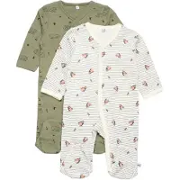Pippi Baby Buttons 2 Pack Pysjamas