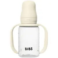 BIBS Babyflaske m. Håndtak - 150 ml - Ivory - - OneSize - Babyflaske