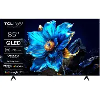 TCL 85P7K - 85" Diagonalklasse (845" synlig) - P7K Series LED-bakgrunnsbelyst LCD TV - QLED - Smart TV - Google TV - 4K UHD (2160p) 3840 x 2160 - H...