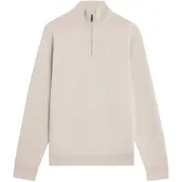 Lyle & Scott Superfine Halv Glidelås Genser