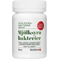 BioSalma Mjölksyrabakterier 84 kapsler