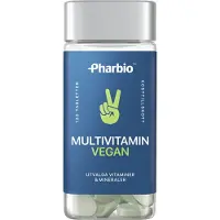 Pharbio Multivitamin Vegan 120 tabletter