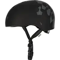 Crazy Safety Sykkelhjelm - Rampe - Black Firkanter - - 53-56 cm - Sykkelhjelm