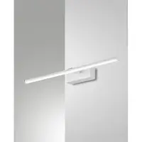 FABAS LUCE LED-vegglampe Nala, hvit, bredde 50 cm