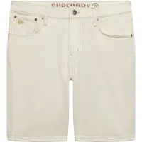 Superdry for man. M7110394A Vintage Straight beige Shorts (32), Casual, Cotton