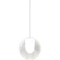 Wever & Ducre LED-hengelampe Oplia 1.0, matt hvit 2 700 K