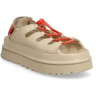 Ugg for woman. 1179370 GoldenGlow Toggle Brown Sandals (39), 3 to 5 cm, Laces, Casual, Sustainable, Recycled polyester