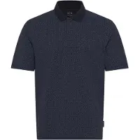 Armani Exchange for man. XM000736AF10819FB436 Polo shirt navy blue (S), Casual, Cotton, Short sleeve