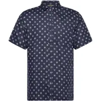 Scotch & Soda 183055 Linen Regular Fit Kortarmet Skjorte