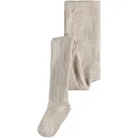 Name it Strømpebukser - Noos - Rib - NkfPantyhose - Moonbeam - - 7-8 år (122-128) - Strømpebukser