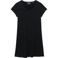 Superdry Button Thru Kort Ermet Kort Kjole