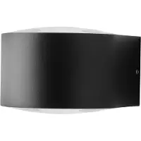 Loom Design Frey LED-vegglampe IP65 2x6W svart