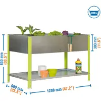 Simon Rack Urban Top 200l Blomsterpotte 850x1200x600 Mm