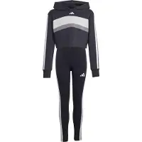 Adidas Seasonal Essentials Tiberio 3 Stripes Fleece Leggings Treningsdress