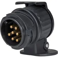 As Schwabe 60439 tilhengeradapter [13-polet kontakt - 7-polet kontakt] Plast