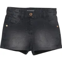 Minymo Shorts - Strekk - Grey Black - - 8 år (128) - Shorts