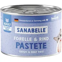 Sanabelle All Meat 6 x 195 g - Ørret og storfekjøtt