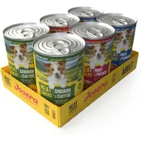 Josera Meatlovers Menu 6 x 400 g - Blandet pakke (3 sorter, nytt design)