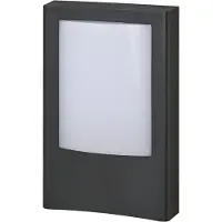 Osram utendørs LED-vegglampe ENDURA STYLE ENTRANCE, grafitt, IP44