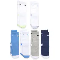 Nike Kids Sokker - 6-pack - Smiley - Mystisk Navy - - 23,5/27 - Sokker