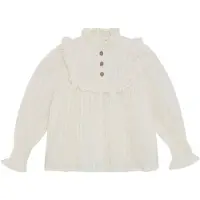 En fant Bluse Egret (140 / 10 år)