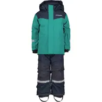 Didriksons Vintersett Skare Kids Petrol Green (80 / 1 år)