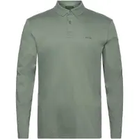 BOSS Pirol 10272555 Green Langermet Poloskjorte