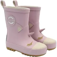 Mikk-Line Gummistøvler - Gummistøvler 3D - Mauve Skygger - - 30 - Gummistøvler