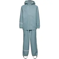 CeLaVi Regntøy m. Seler - Resirkulert PU - Røyk Blue - - 70 - Regntøy